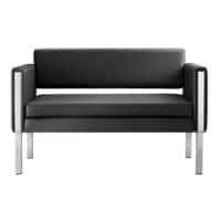 Bisley Sofa Schwarz Holz ONLYC2ZS0901