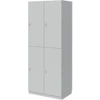 Bisley Schrank Weiß 800 (B) x 500 (T) x 1970 (H) mm PNL08192001