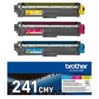 Brother TN241CMY Original Tonerkartusche Cyan, Magenta, Gelb Multipack 3 Stück