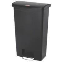 Rubbermaid PE (Polyethylen) Treteimer 31,1 x 50 x 80,3 cm Schwarz