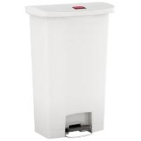 Rubbermaid PE (Polyethylen) Treteimer 31,1 x 50 x 80,3 cm Weiß