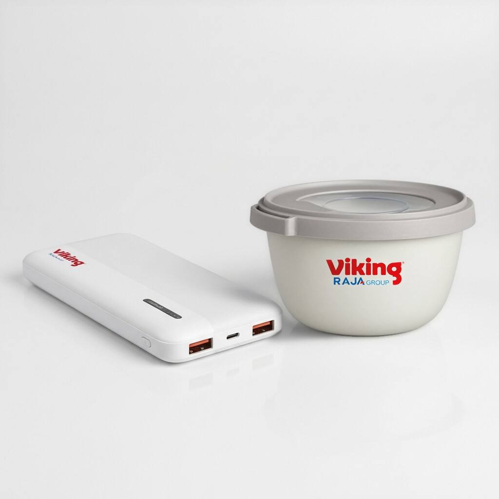 Logilink Powerbank + Mepal Snackpot