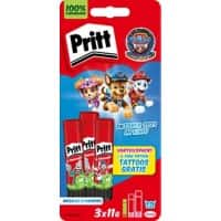 Pritt Klebestift Paw Patrol 33 g Transparent 2892634 3 Stück à 11 g