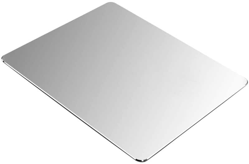 Alba Ergonomisches Mauspad Silber