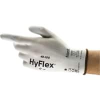 HyFlex Arbeitshandschuhe PU (Polyurethan) Größe 7 Weiß Packung mit 12 Paar