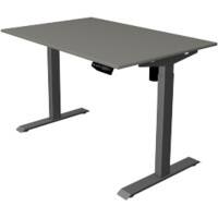 Kerkmann Move 1 Rechteckig Elektronisch Höhenverstellbarer Sitz-Stehschreibtisch Melamin, Stahl Anthrazit 1200 x 800 x 1230 mm