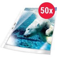 DURABLE Klarsichthüllen Transparent 11 Löcher 2677