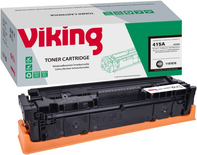 Kompatible Viking HP 415A Tonerkartusche W2030A Schwarz