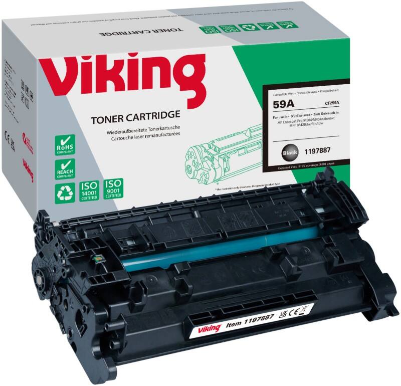 Kompatible Viking HP 59A Tonerkartusche CF259A Schwarz