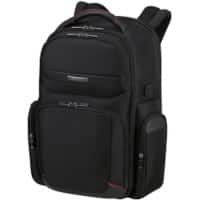 Samsonite Laptop-Rucksack SA2101 17,3 Zoll Ballistisches Nylon, Lederdetails, Recyceltes Polyester 32 x 24 x 46 cm Schwarz