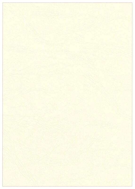 Fellowes Einbanddeckel Zellstoff Elfenbein 100 Stück