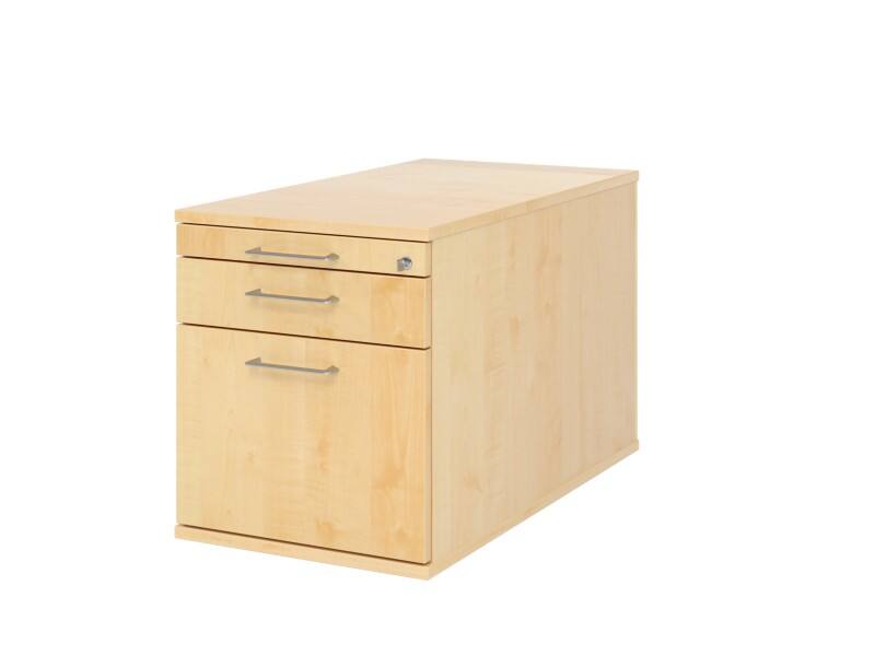 Hammerbacher Rollcontainer AT TC20 BS Ahorn 4280 mm x 512 mm x 800 mm