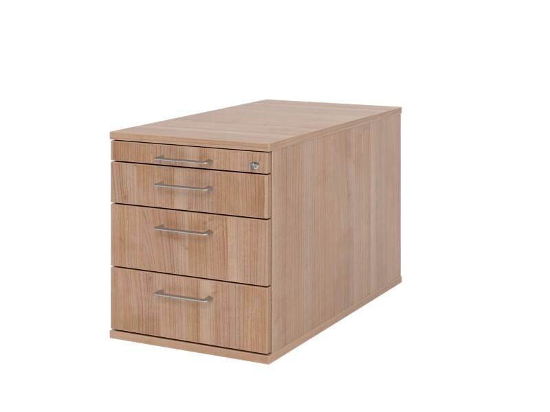 Hammerbacher Rollcontainer AT TC30 BS Walnuss 4280 mm x 512 mm x 800 mm