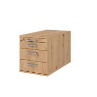 Hammerbacher Rollcontainer AT TC30 CE Eiche 4280 mm x 512 mm x 800 mm