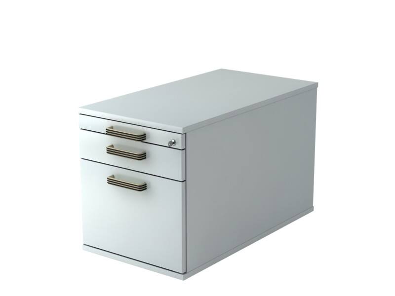 Hammerbacher Rollcontainer AT TC20 SG Grau 4280 mm x 512 mm x 800 mm