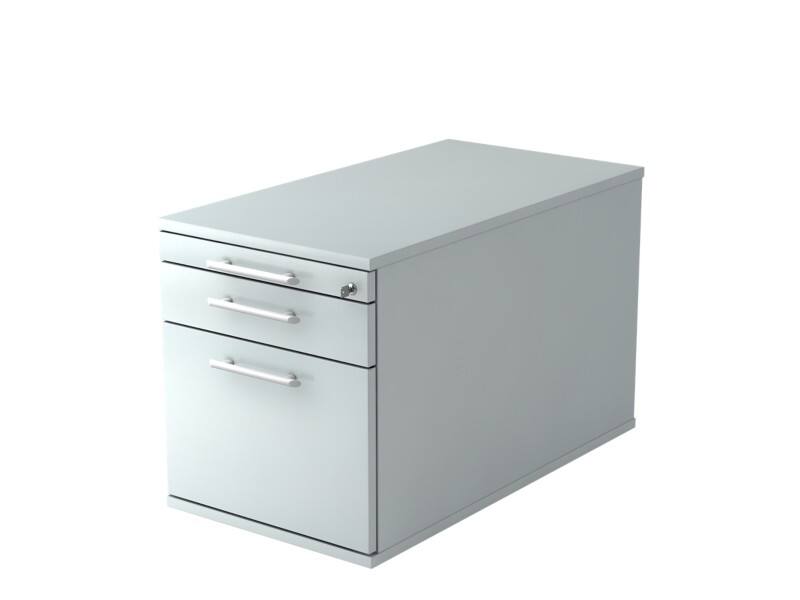 Hammerbacher Rollcontainer AT TC20 RE VTC20/5 Grau 4280 mm x 512 mm x 800 mm