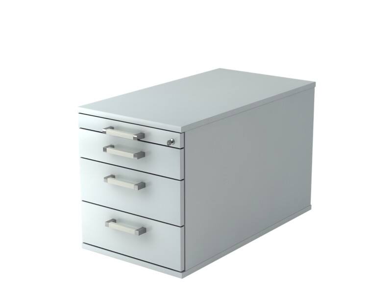 Hammerbacher Rollcontainer AT TC30 CE Grau 4280 mm x 512 mm x 800 mm