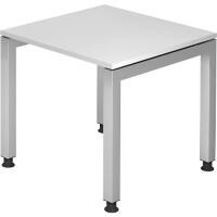 Hammerbacher Höhenverstellbarer Schreibtisch J Serie Weiß 800 x 680 mm