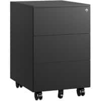 euroseats Schubladenbox Schwarz 390 x 500 x 600 mm