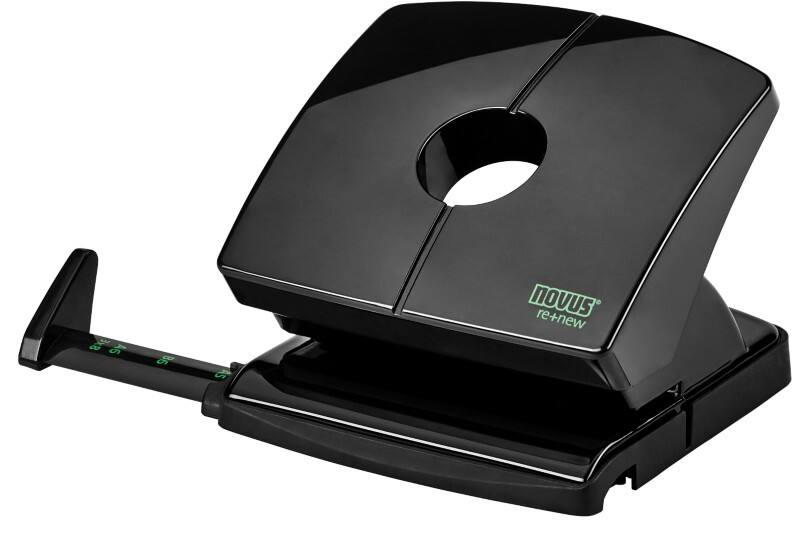 Novus 300 2 Löcher Locher Kunststoff, Metall 20 Blatt 025-0650 Schwarz