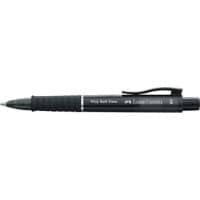 Faber-Castell Poly Ball View Einziehbar Kugelschreiber Blau 0,6 mm Extra Breit Nachfüllbar