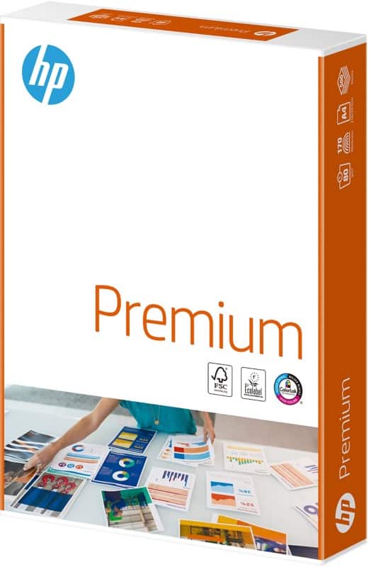 HP Premium DIN A4 Druckerpapier 80 g/m² Matt Weiß 120 Pack à 500 Blatt