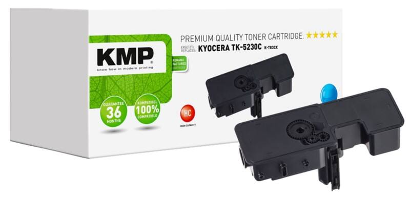 KMP TK-5230C Kompatibel Kyocera Tonerkartusche Cyan   