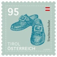 Post AG/Österreichische Post Tirol Briefmarken 0,95 € 4 Stück