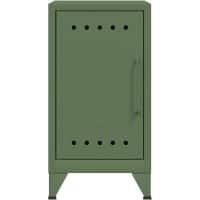 Bisley Fern Mini Schließfach Metall 1 Fachboden 380 x 400 x 725 mm Olivgrün