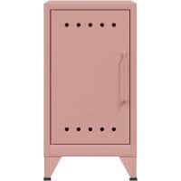 Bisley Fern Mini Schließfach Metall Nicht abschließbar 380 x 400 x 725 mm Pastellrosa