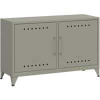 Bisley Fern Sideboard Metall 1.140 x 400 x 725 mm Hellgrau