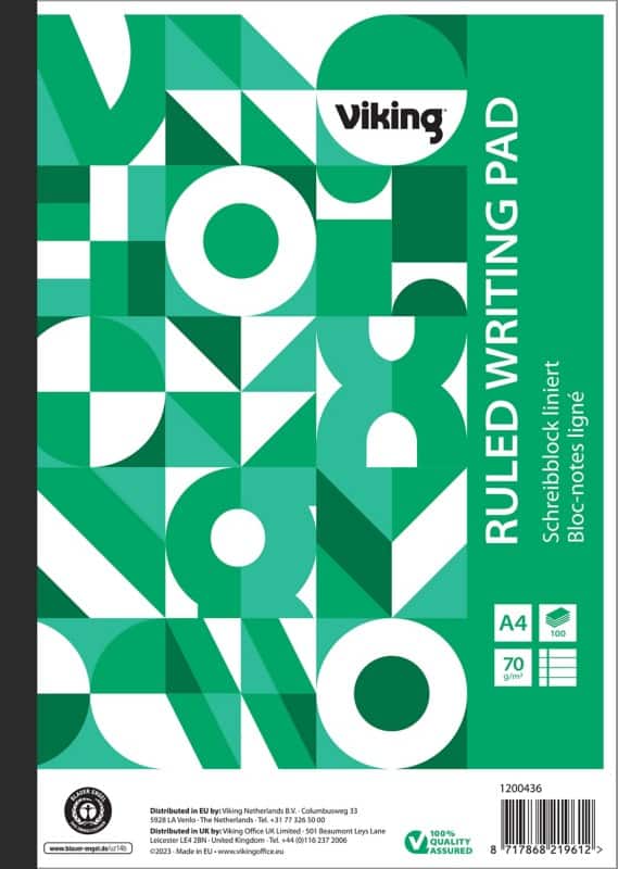 Viking Notizblock A4 160 Seiten