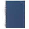 Viking Notizbuch DIN A5 Liniert Doppeldraht Seitlich gebunden Papier Hardback Marineblau Perforiert 160 Seiten