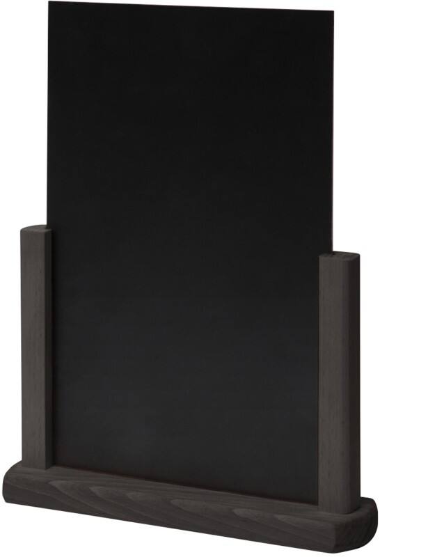 SHOWDOWN Natura Tischaufsteller A4 T-Form 26 (B) x 6 (T) x 3,2 (H) cm Braun