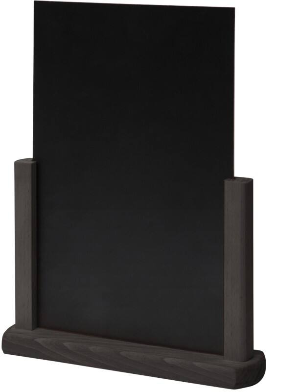 SHOWDOWN Natura Tischaufsteller A5 T-Form 20 (B) x 6 (T) x 2,3 (H) cm Braun