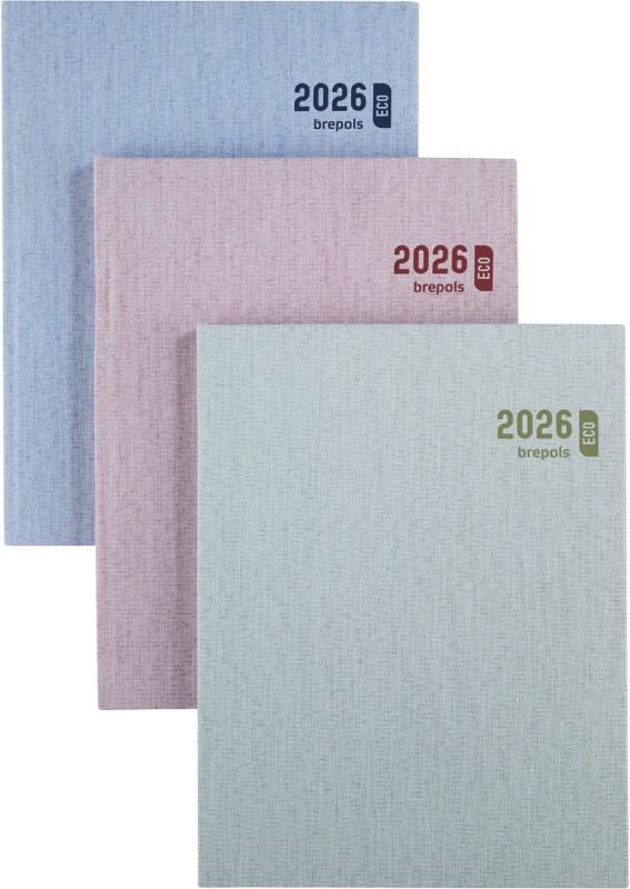 Brepols Timing Tagebuch 2026 Spezial 1 Woche / 2 Seiten Deutsch, Englisch, Französisch, Italienisch, Niederländisch, Spanisch Blau