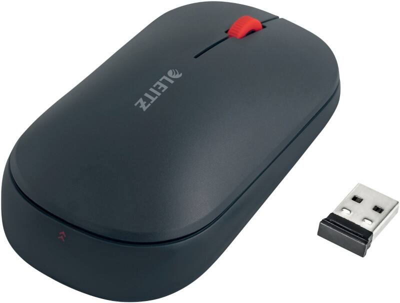 Leitz Cosy Dual Ergonomische Maus Grau