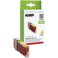 KMP C107YX Kompatibel Tintenpatrone CLI-571YXL Gelb