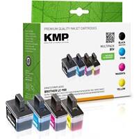KMP B5V Kompatibel Tintenpatronen-Multipack 1034.005 Schwarz, Cyan, Magenta, Gelb