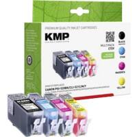 KMP C72V Kompatibel Tintenpatronen-Multipack 1508.0005 Schwarz, Cyan, Magenta, Gelb