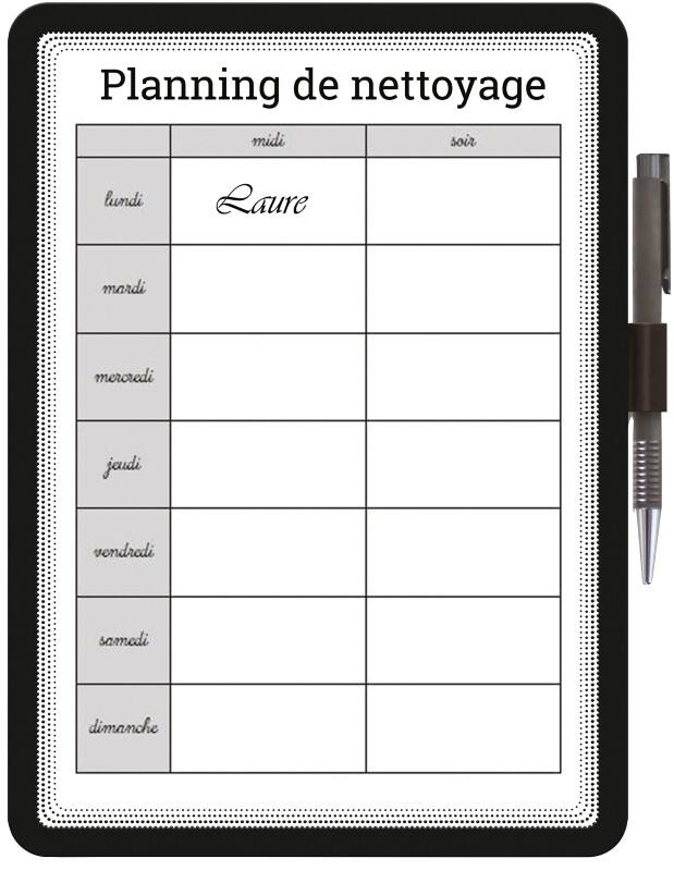 Djois Magneto A4 Inforahmen Selbstklebend Schwarz Haftend PP, PVC 194117 23 (B) x 0,2 (T) x 31,7 (H) cm