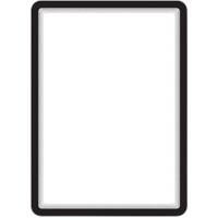 Djois Magneto A3 Inforahmen Magnetisch Schwarz PVC 195067 31,7 (B) x 0,2 (T) x 44 (H) cm 2 Stück