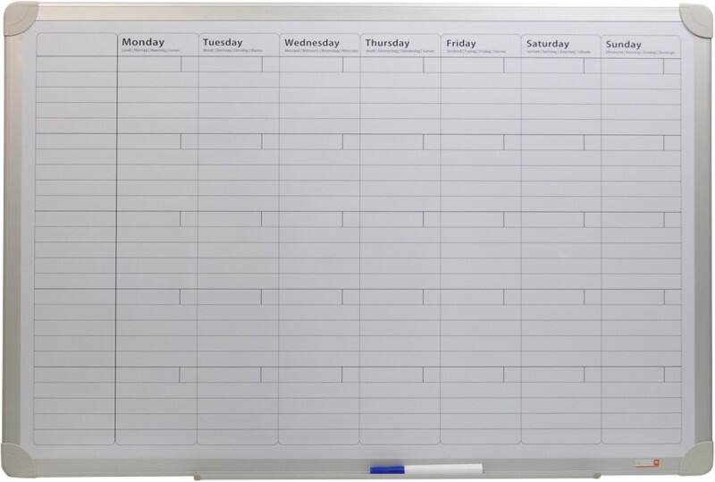 DESQ Monatsplaner Weiß 4122