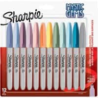 Sharpie Mystic Gems 2157681 Permanentmarker Fein Rundspitze Färbig sortiert 12 Stück