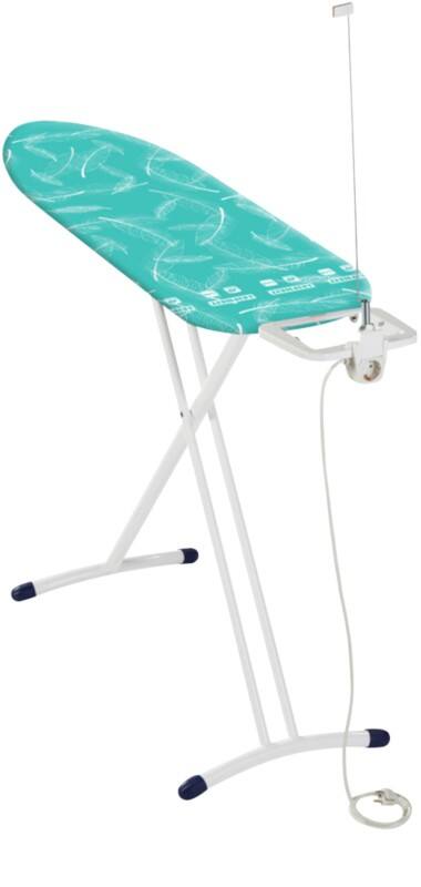 LEIFHEIT Bügelbrett Airboard Solid Plus Schnurgebunden Weiß