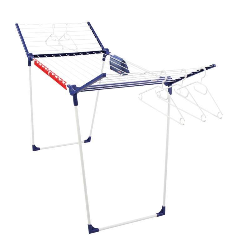 LEIFHEIT Wäscheständer Weiß Pegasus 200 Solid Comfort