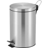 V-PART Treteimer Edelstahl 20 L 44,5 cm (H) Silber