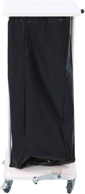 ABENA Treteimer Stahl 60 L 37 (B) x 44 (T) x 88 (H) cm Weiß