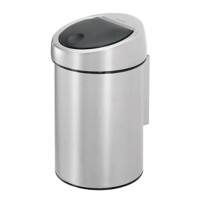 Brabantia Papierkorb Edelstahl 3 L 18 (B) x 18,4 (T) x 28 (H) cm Silber