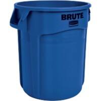 Rubbermaid Papierkorb Polyethylen 75,7 L 0 (B) x 58,1 (H) cm Blau